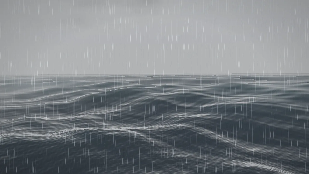 Rain and a rising sea when the forecast says so